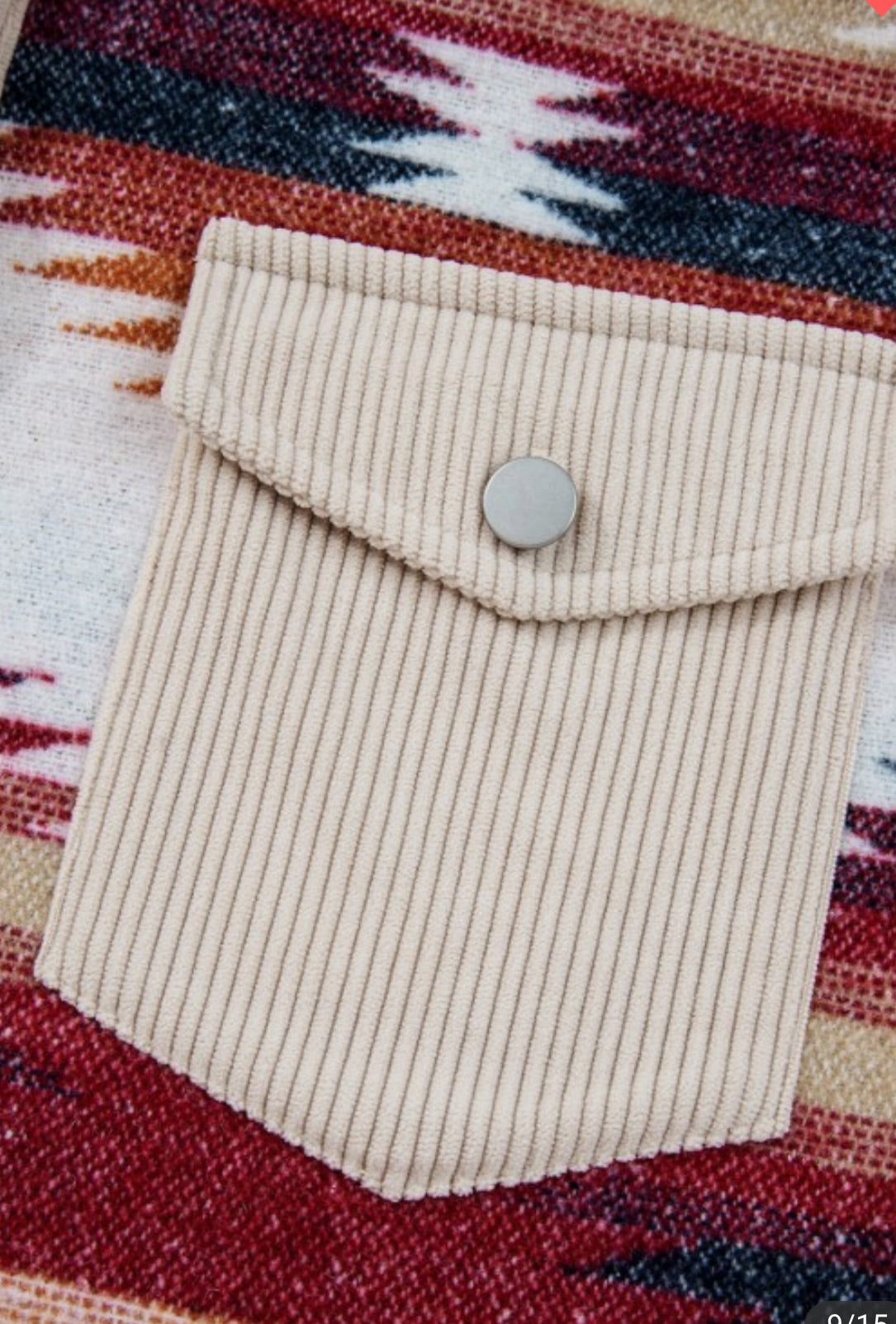Frontier Sunset Corduroy Jacket.