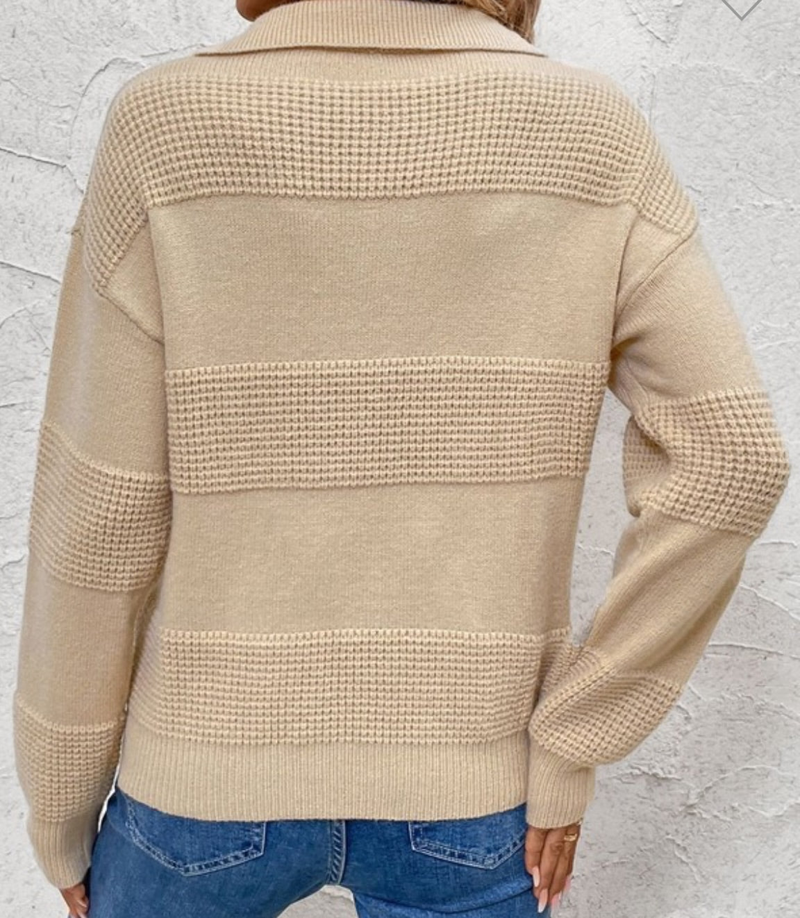 Prairie comfort knit.