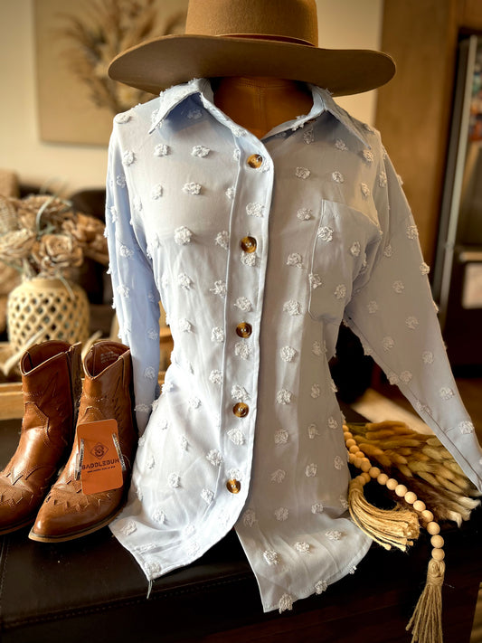 Saddlebum Chiffon Blouse