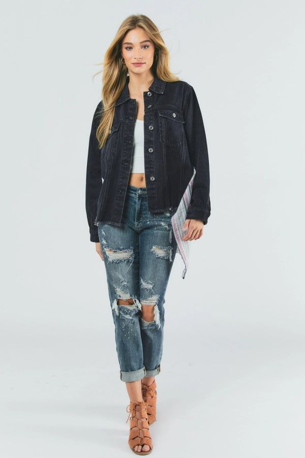Denim Boho Jacket