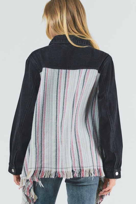 Denim Boho Jacket