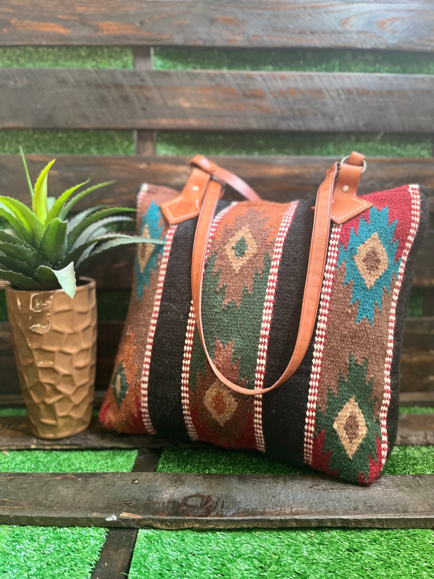 Purses  Leather Accent