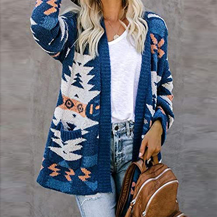 Saddlebum Aztec Cardigan