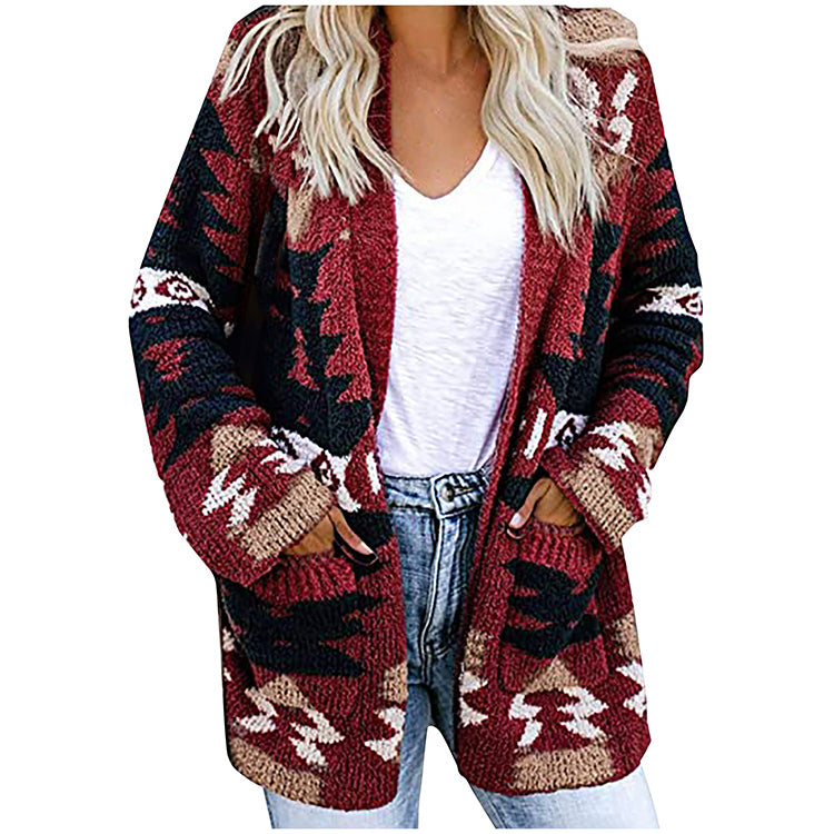 Saddlebum Aztec Cardigan